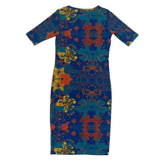 Colorful Patterned Dress - Picture 2 of 4